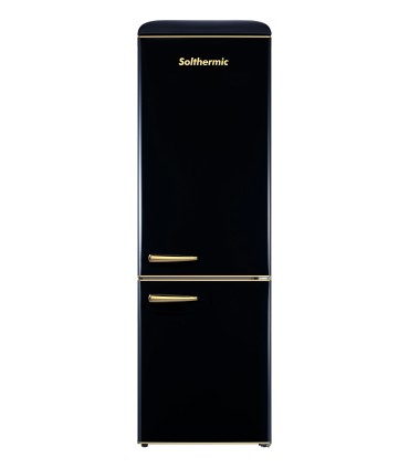SOLTHERMIC FRIGO-COMBI RETRO 1,92 FCR192NG PRETO