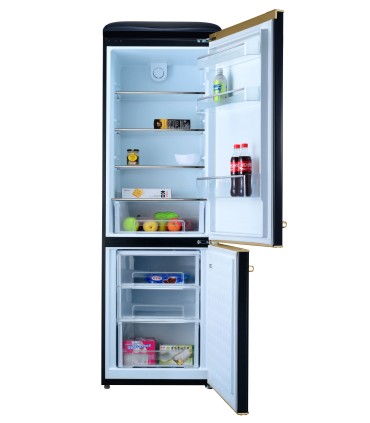 SOLTHERMIC FRIGO-COMBI RETRO 1,92 FCR192NG NEGRO
