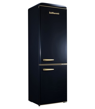 SOLTHERMIC FRIGO-COMBI RETRO 1,92 FCR192NG NEGRO