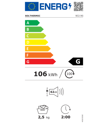 SOLTHERMIC SECHOIR MINI SC2.5G - Efficacité, compacité et confort pour votre maison