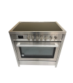 SOLTHERMIC® COMBO PACK CUISINE 90X60 VTI90AINOX FOUR À INDUCTION 105L + HOTTE 90 INOX