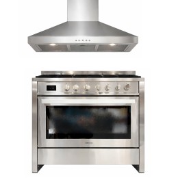 SOLTHERMIC® COMBO PACK COZINHA 90X60 VTI90AINOX FORNO DE INDUÇÃO 105L + EXAUSTOR 90 INOX