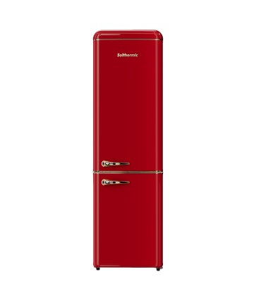 SOLTHERMIC FRIGO-COMBI RETRO 1,88 FCR188R ROJO