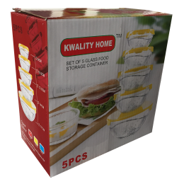 CONJUNTO DE 5 TAÇAS DE VIDRO 1961880 (FR)