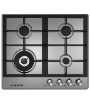 PLACA GAS INFINITON GASDL4 4F INOX
