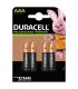 PILA DURACELL AAA (LR03) RECARGABLE 4UDS