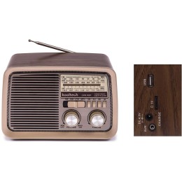 RADIO PORTATIL KOOLTECH CPRPOP VINTAGE