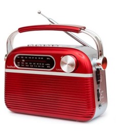 RADIO PORTATIL KOOLTECH CPRBLUESRO ROJA