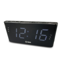 RADIO DESPERTADOR ELCO PD184P NEGRO