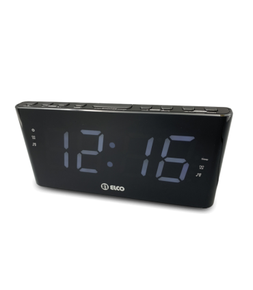 RADIO DESPERTADOR ELCO PD184P NEGRO