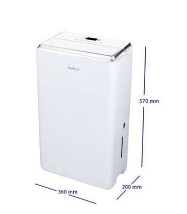 DESHUMIDIFICADOR DAITSU ADD20XB 20L