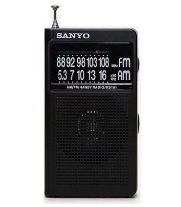 RADIO PORTATIL SANYO KS101N NEGRO