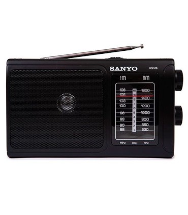 RADIO PORTATIL SANYO KS109N NEGRA