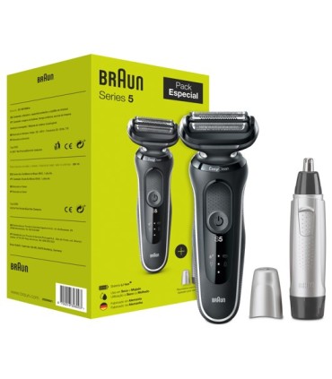 AFEITADORA BRAUN PACK 51W100 SERIE5+EN10