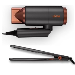 SECADOR UFESA MY GLAMOUR SET + PLANCHA