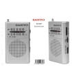 RADIO PORTATIL SANYO KS125P PLATA