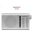 RADIO PORTATIL SANYO KS124P PLATA