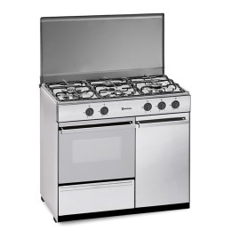 COCINA MEIRELES G2940DVTEX 4F INOX 88CM