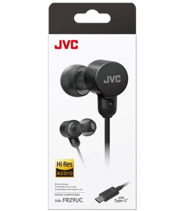 AURICULARES JVC HAFR29UCBU NEGRO METALIZ