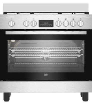 COCINA BEKO BGM11226EX GAS 5F 90 INOX N