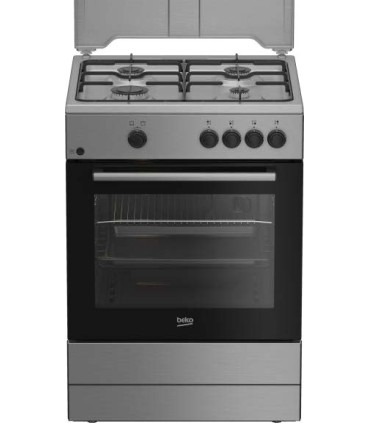 COCINA BEKO FBG62000L 4F INOX BUT