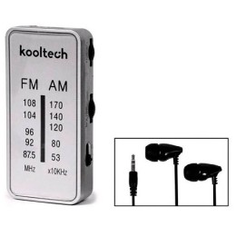 RADIO PORTATIL KOOLTECH CPR150P PLATA