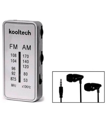 RADIO PORTATIL KOOLTECH CPR150P PLATA