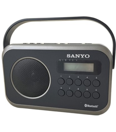 RADIO PORTATIL SANYO KS128N NEGRA DIG.
