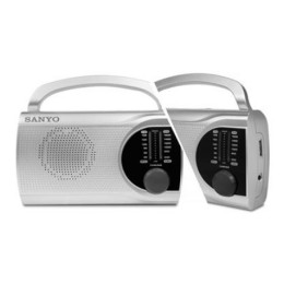 RADIO PORTATIL SANYO KS131P PLATA