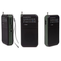 RADIO PORTATIL SANYO KS129N NEGRA ANALOG