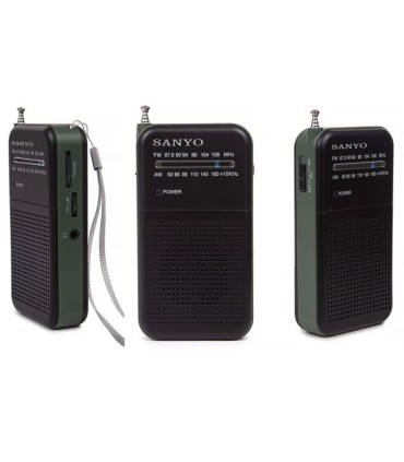 RADIO PORTATIL SANYO KS129N NEGRA ANALOG