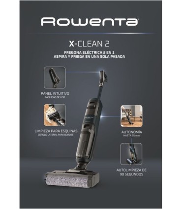 ESCOBA ROWENTA GZ2251 X-CLEAN 2 EN 1