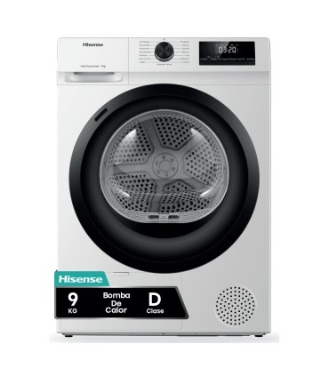 SECADORA HISENSE DHQE900UWDC 9K B/CALOR