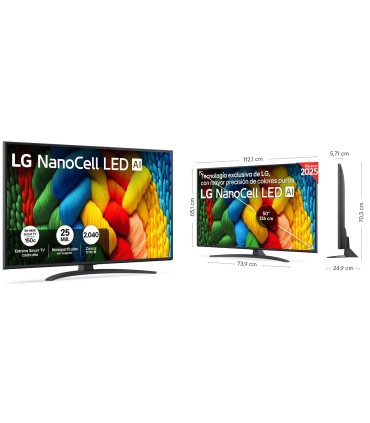 TV 50 NANO LG 50NANO81A6A SMART TV
