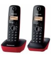 PANASONIC TELEFONE KXTG1612R VERMELHO