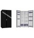 INFINITON FRIGO-AMER 1,77 CRYSTAL BLACK SBS719BGA 091730