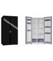 INFINITON FRIGO-AMER 1,77 CRISTAL NEGRO SBS719BGA 091730