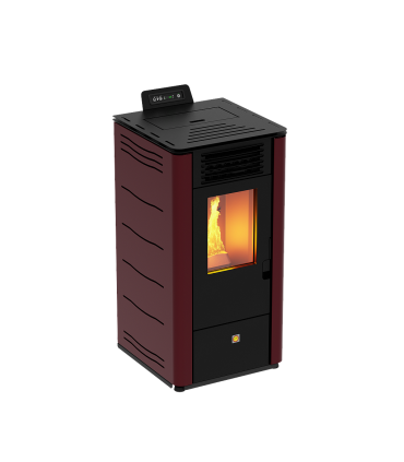 SOLTHERMIC® FOGÃO A PELLETS SOL.10B BORDEAUX - ENVIO APENAS PARA OURENSE