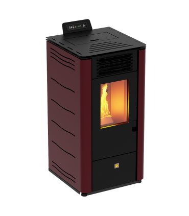 SOLTHERMIC® ESTUFA PELLET SOL.9B BORDEAUX