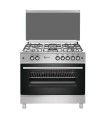 SOLTHERMIC COCINA GAS INOX 90X60 HORNO PANORÁMICO F9L50G2I