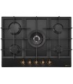 SOLTHERMIC® BL032 BLACK RUSTIC 70" GAS PLATE