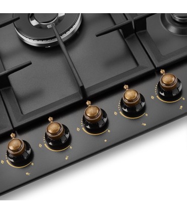 SOLTHERMIC® PLACA GAS BL032 NEGRA RUSTICA DE 70