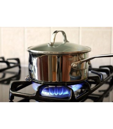 GAZINIÈRE F9LT50G2 NOIR RUSTIQUE GAZINIÈRE + HOTTE DÉCORATIVE H90PR