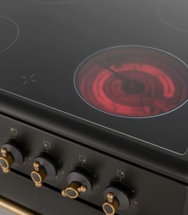 SOLTHERMIC® COMBO PACK COCINA ELÉCTRICA VITROCERAMICA CON HORNO + CAMPANA H60PR