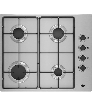 BEKO TABLE DE CUISSON À GAZ HIGG64103SX
