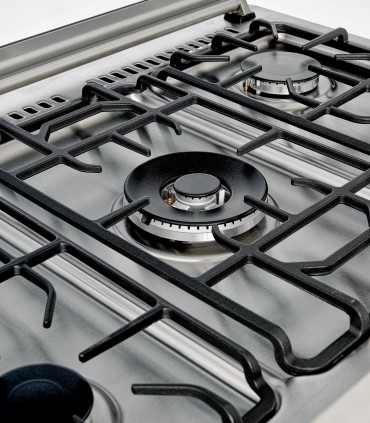 SOLTHERMIC® F9LT50G2 RED GAS COOKER 90X60 GAS CYLINDER HOLDER