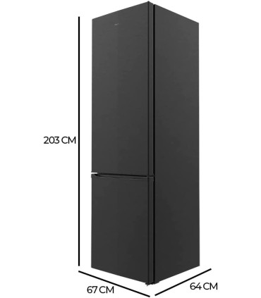CECOTEC FRIGO-COMBI 2,00 METAL D BOLERO COOLMARKET COMBI 366 02412