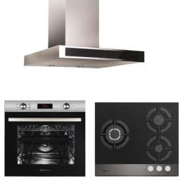 PACK PLACA CRISTALGAS, HORNO 60XST-71DX y Campana T ST-TG60X