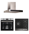 PACK PLACA CRISTALGAS, HORNO 60XST-71DX y Campana T ST-TG60X