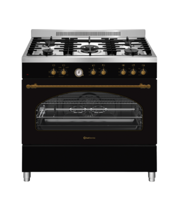 PACK CUISINE PROFESSIONNELLE ET HOTTE NOIRE